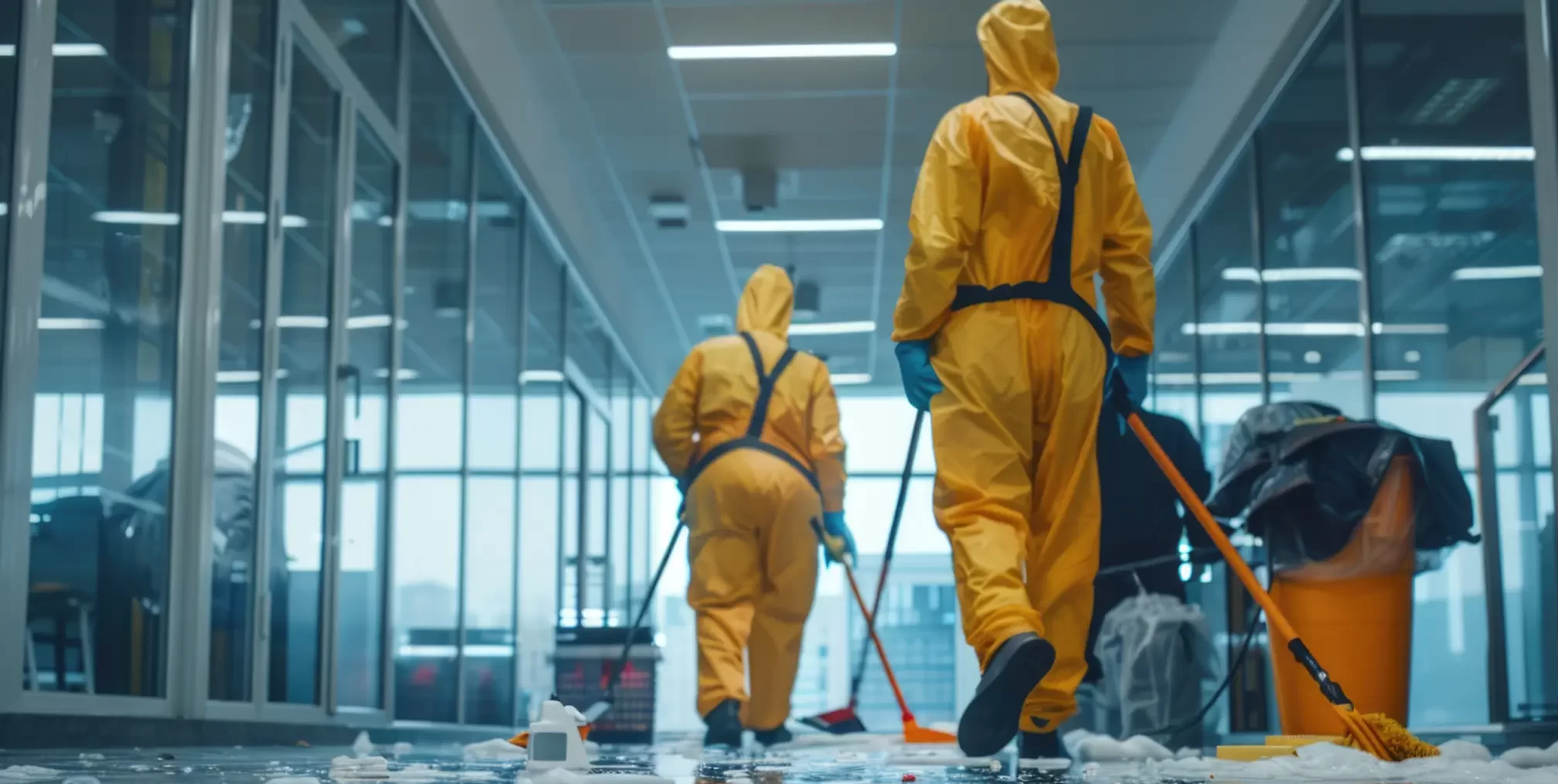 Janitorial Service Cleaning Team